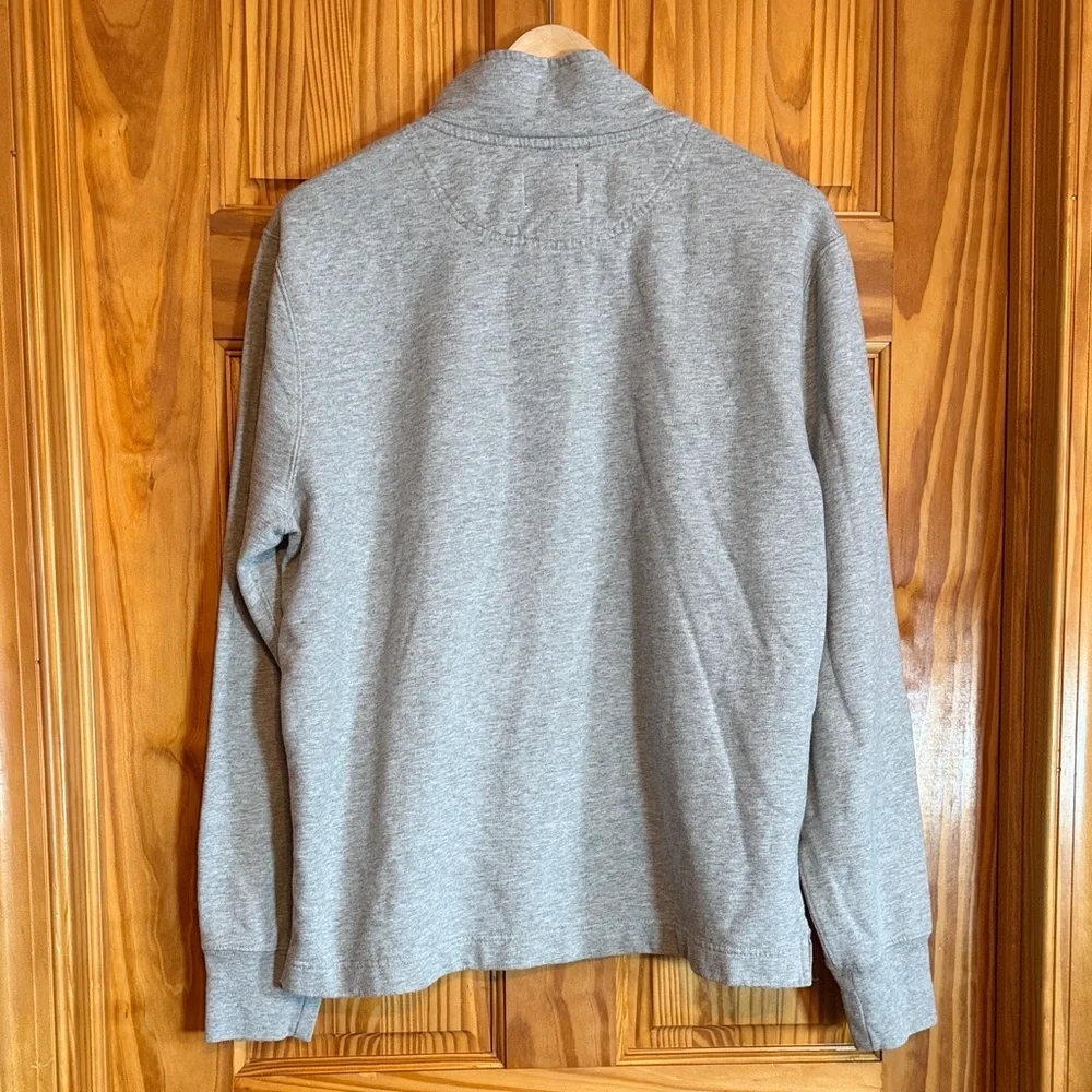 J. Crew Heathered Gray Authentic Fleece Men’s Medium